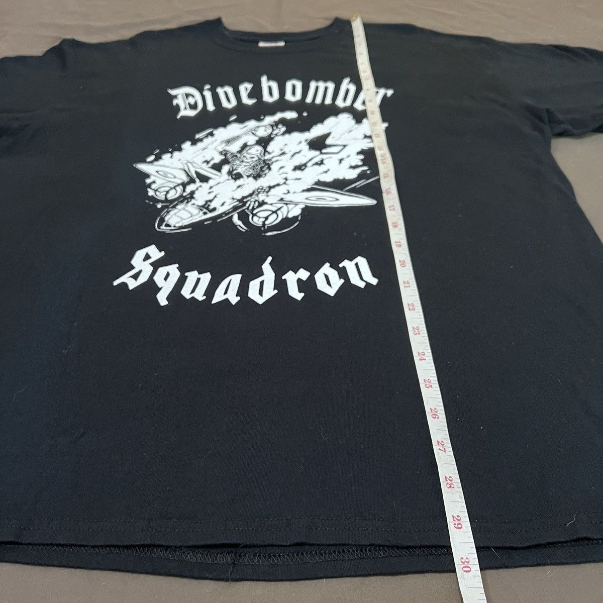 Band Tees × Vintage Vintage Y2K Dive Bomber Squadron skull Tee XL Size US XL / EU 56 / 4 - 9 Thumbnail