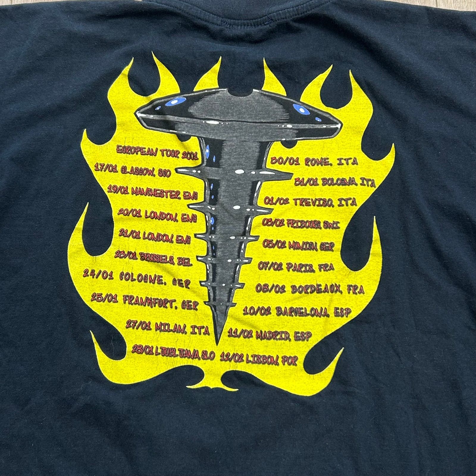 Vintage 2001 The Offspring original prankster europe tour Tee M Size US M / EU 48-50 / 2 - 6 Thumbnail