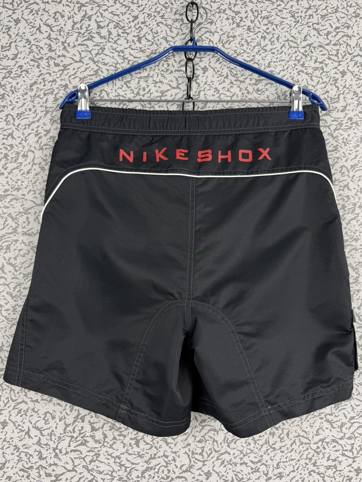 Nike × Streetwear × Vintage 00s Nike Shox Vintage Nylon Baggy