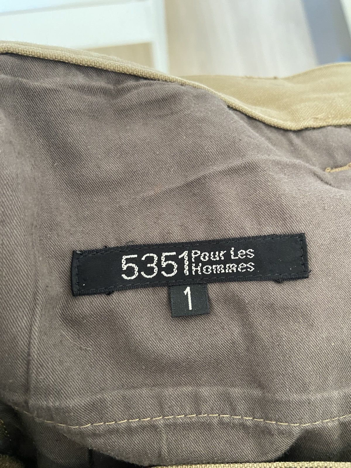 5351 POUR LES HOMMES 5351 - waxed denim Size US 30 / EU 46 - 8 Thumbnail