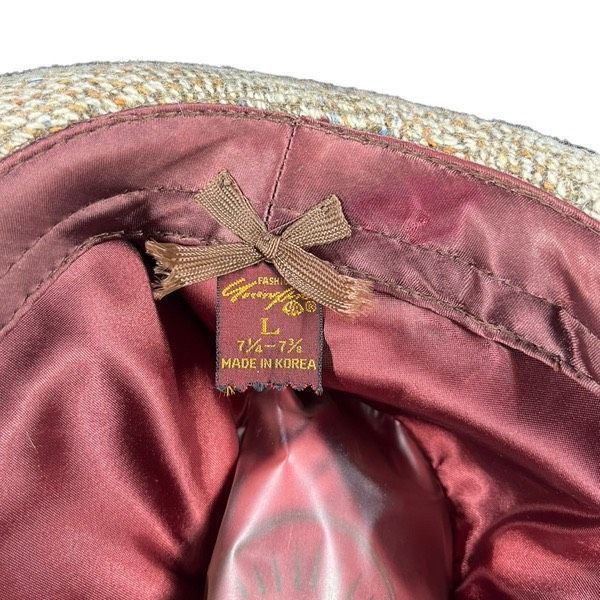 Vintage Beacon Hill brown blue tweed vintage fedora Size ONE SIZE - 5 Thumbnail