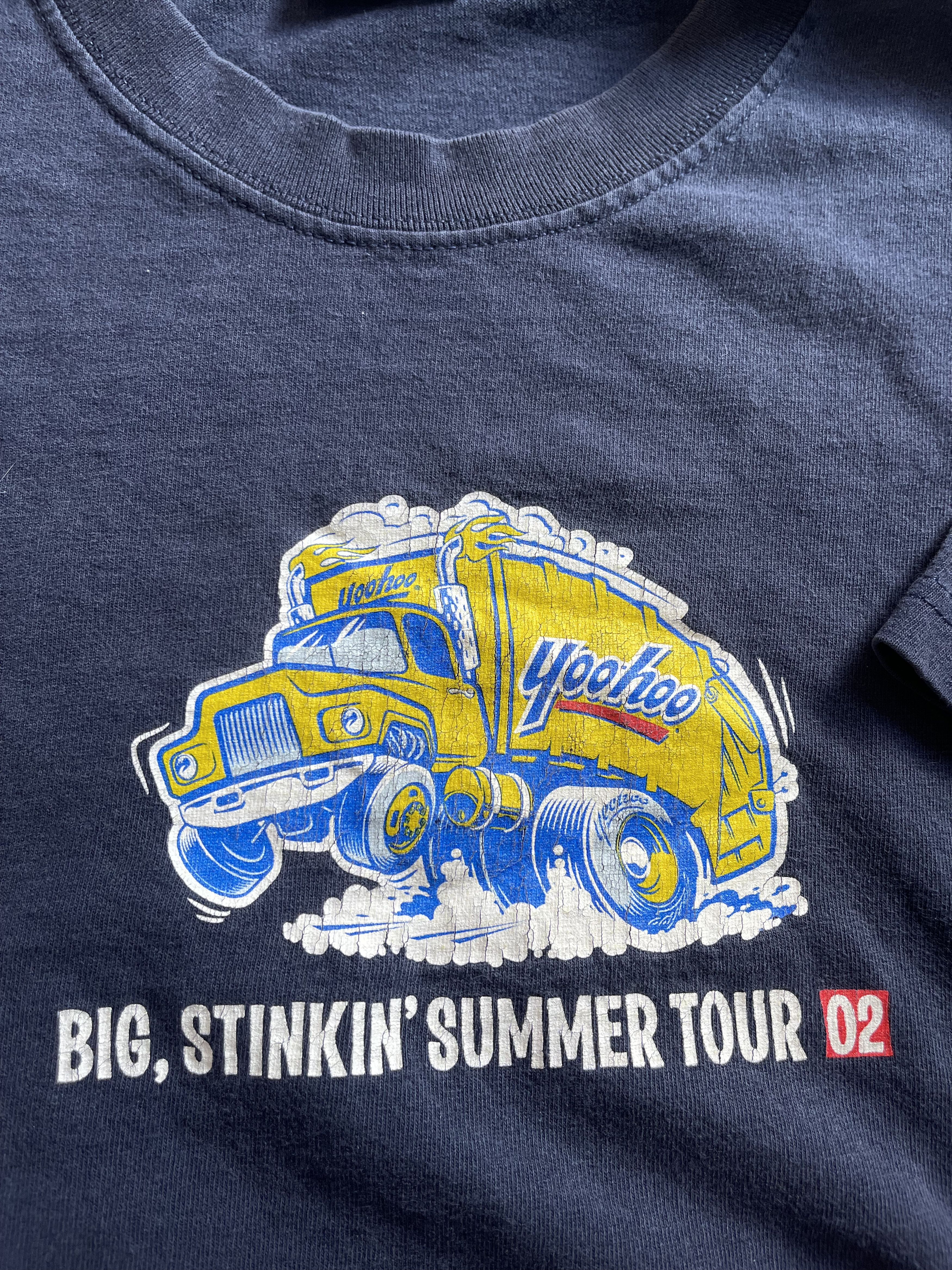 Band Tees Vtg Vans Warped Tour 02 Yoo-Hoo "Big Stinkin' Summer Tour"XL Size US XL / EU 56 / 4 - 6 Thumbnail