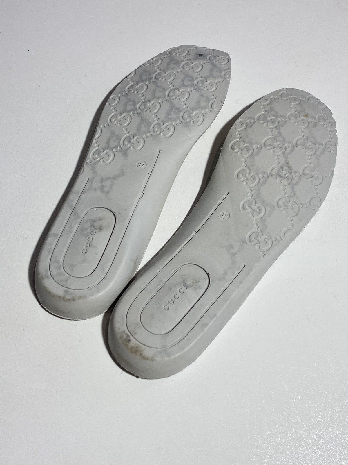 Gucci Gucci Women’s Ace Leather Trainers Size US 7 / IT 37 - 22 Thumbnail