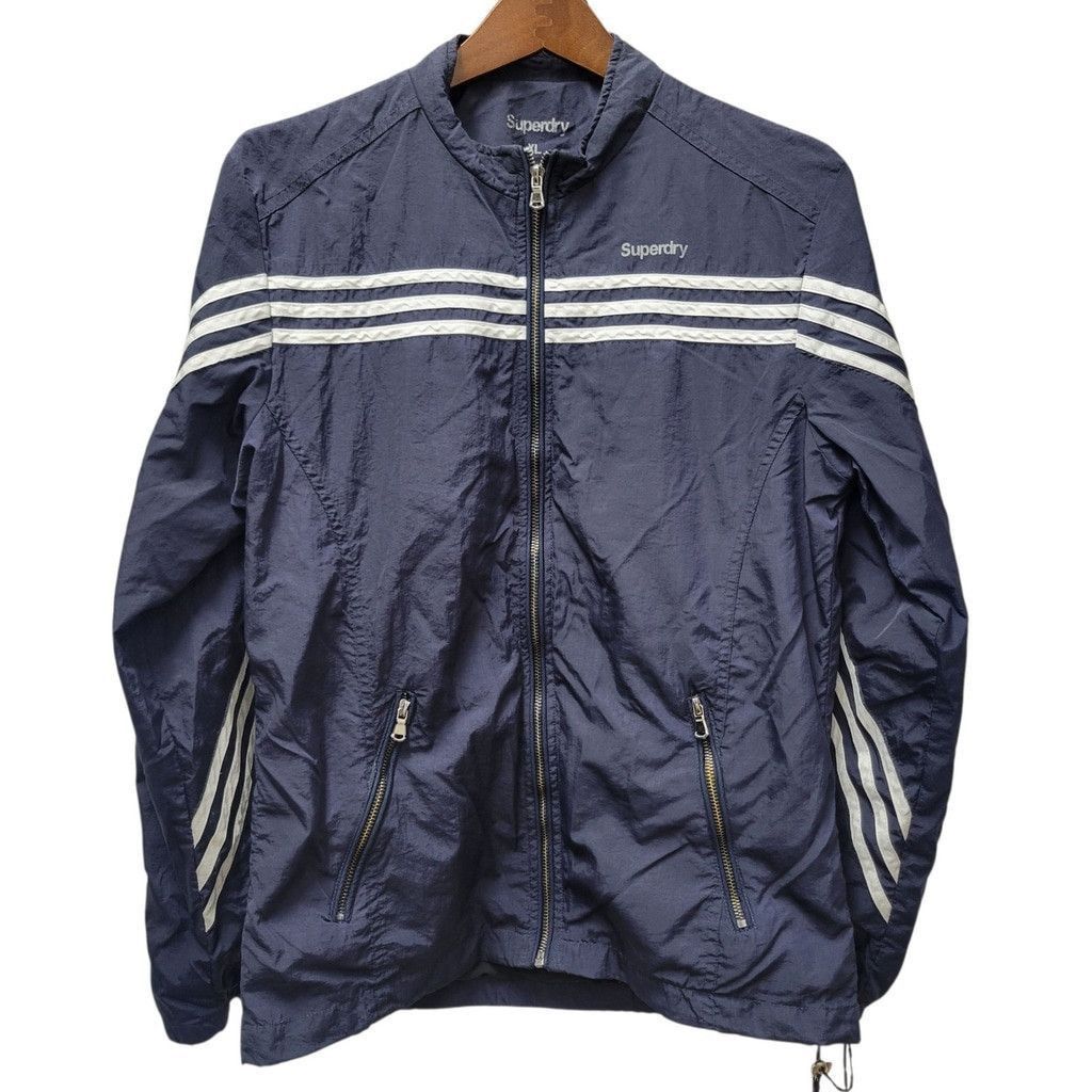 Superdry Superdry Women's Full-Zip Windbreaker Lined Jacket Size XL Size XL / US 12-14 / IT 48-50 - 1 Thumbnail