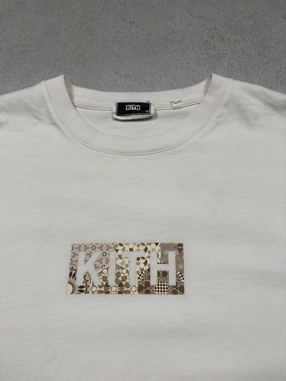 Kith Kith Mosaic Box Logo T-Shirt White M Y2K Size US M / EU 48-50 / 2 - 7 Thumbnail
