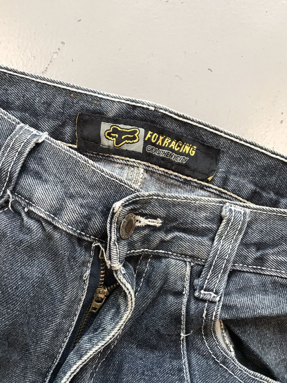 JNCO × Southpole × Vintage Vintage Y2K fox racing printed SpellOut denim pant Size US 32 / EU 48 - 6 Thumbnail