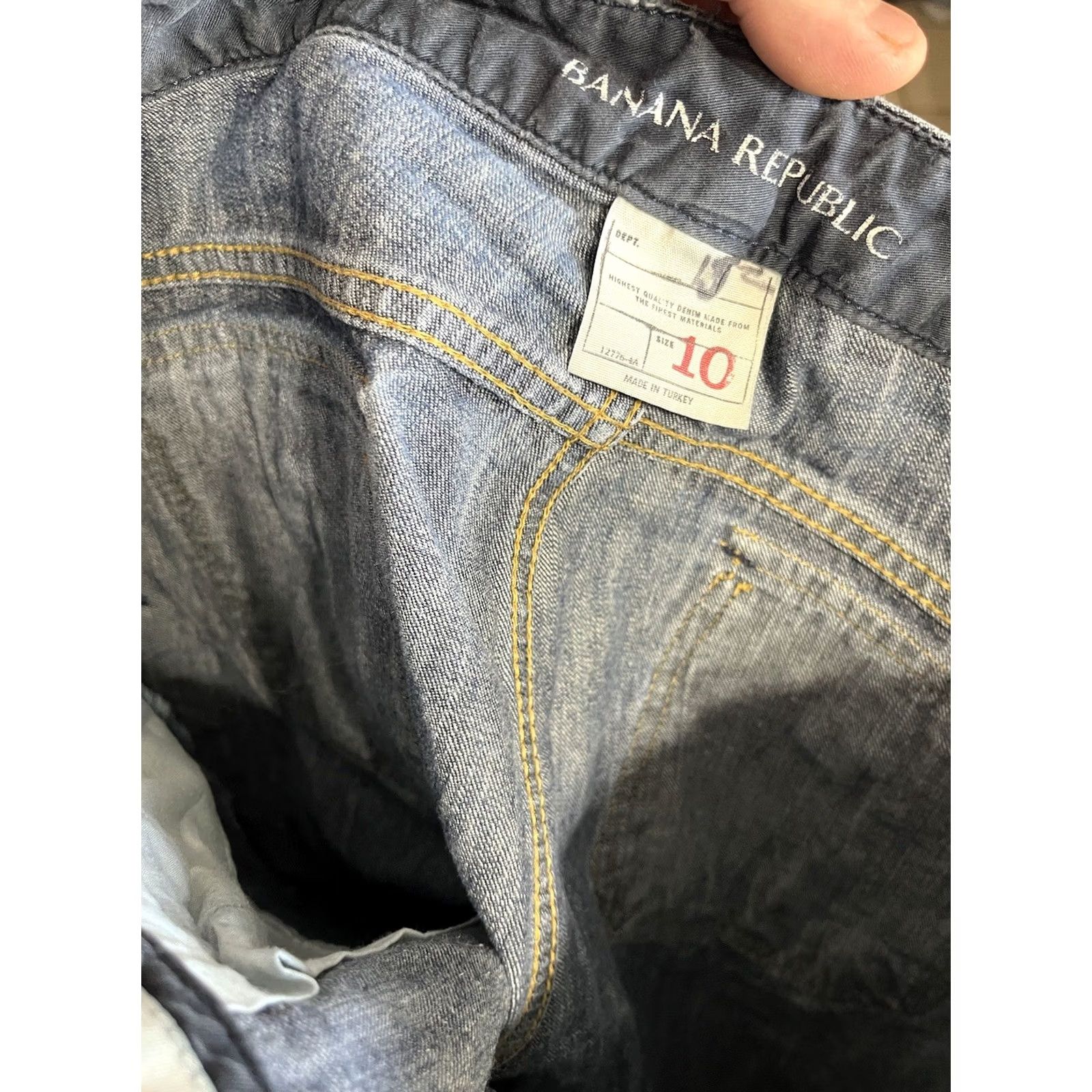 Banana Republic Banana Republic Jeans Size 10 Contour Stretch Boot Cut Size 32" / US 10 / IT 46 - 5 Thumbnail