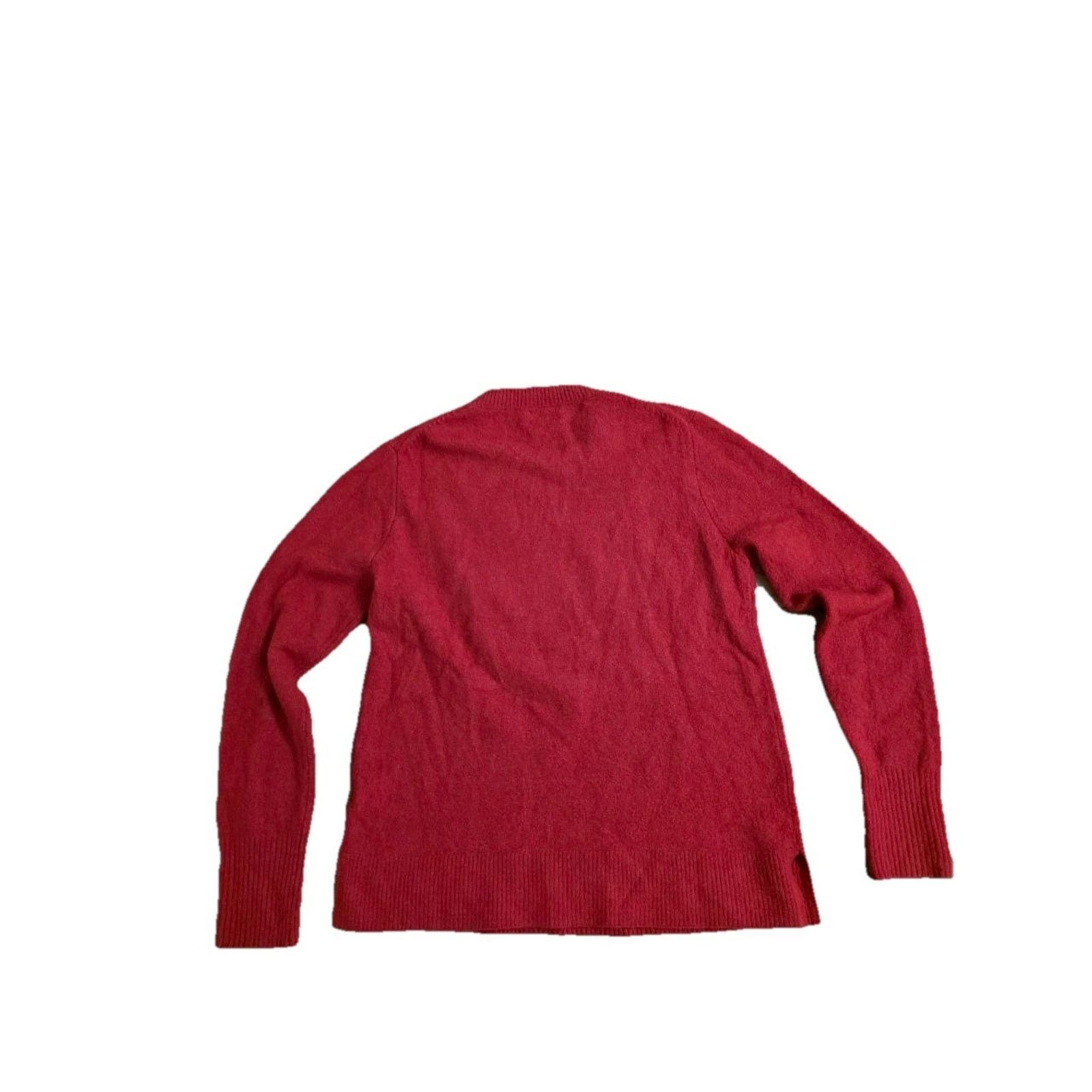 J.Crew J.Crew Crewneck sweater yarn Red Sweater M A001069 Size M / US 6-8 / IT 42-44 - 7 Thumbnail
