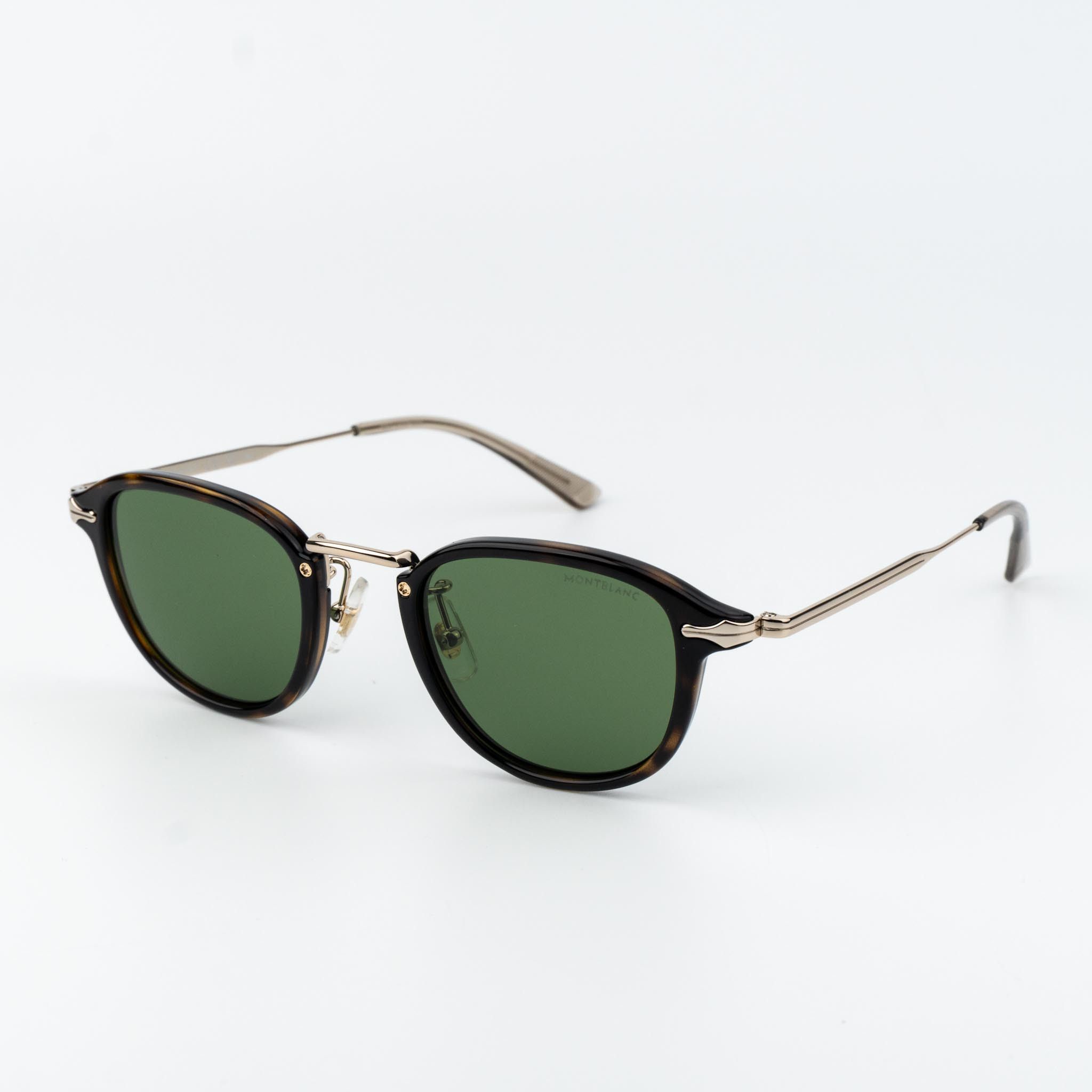 Montblanc Montblanc Men Sunglasses Round MB0336S 002 NEW AUTHENTIC Size ONE SIZE - 3 Thumbnail