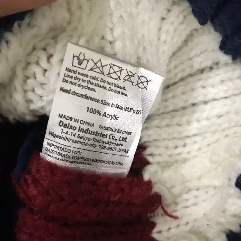 Japanese Brand Japanese Brand Stripe Design Beanie Hat Size ONE SIZE - 5 Thumbnail