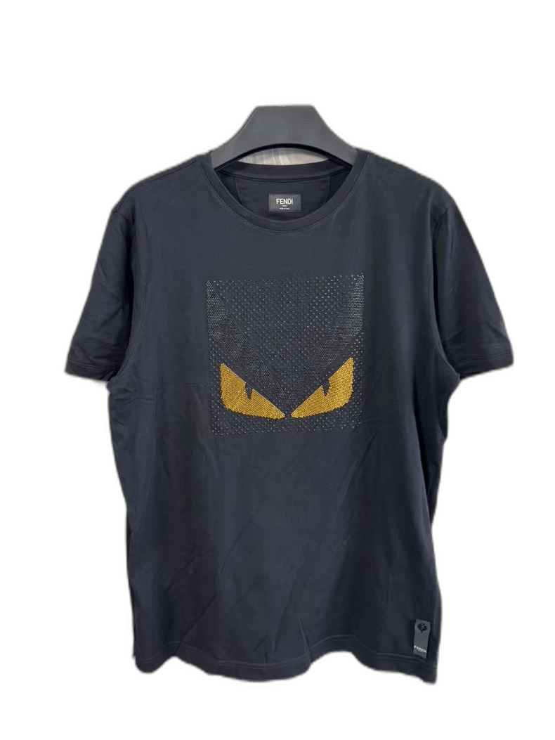 Fendi Fendi Black Short Sleeve TShirt Size US M / EU 48-50 / 2 - 1 Thumbnail