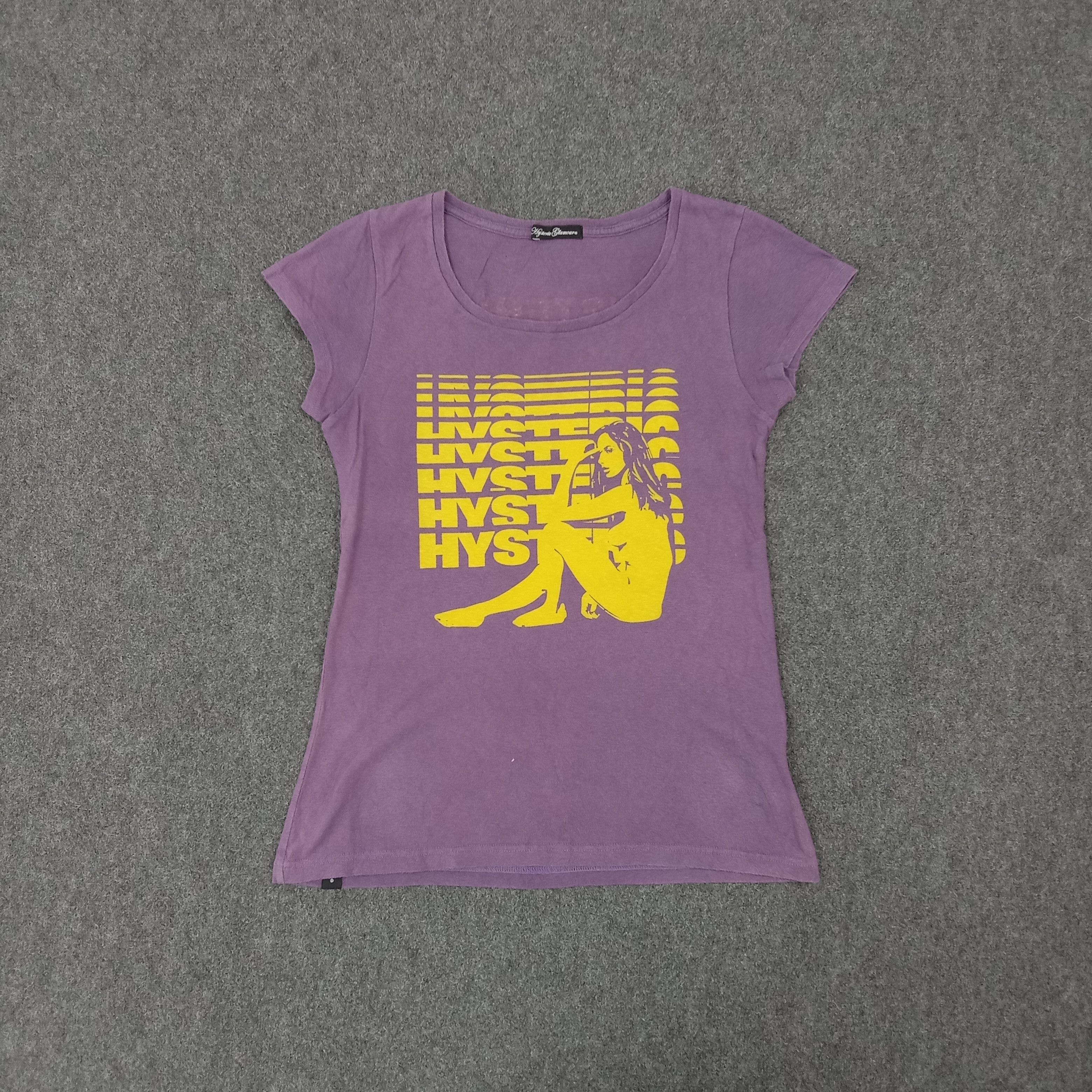 Hysteric Glamour Hysteric Glamour Japanese Brand Naked Tshirt C267N19 Size XS / US 0-2 / IT 36-38 - 1 Thumbnail