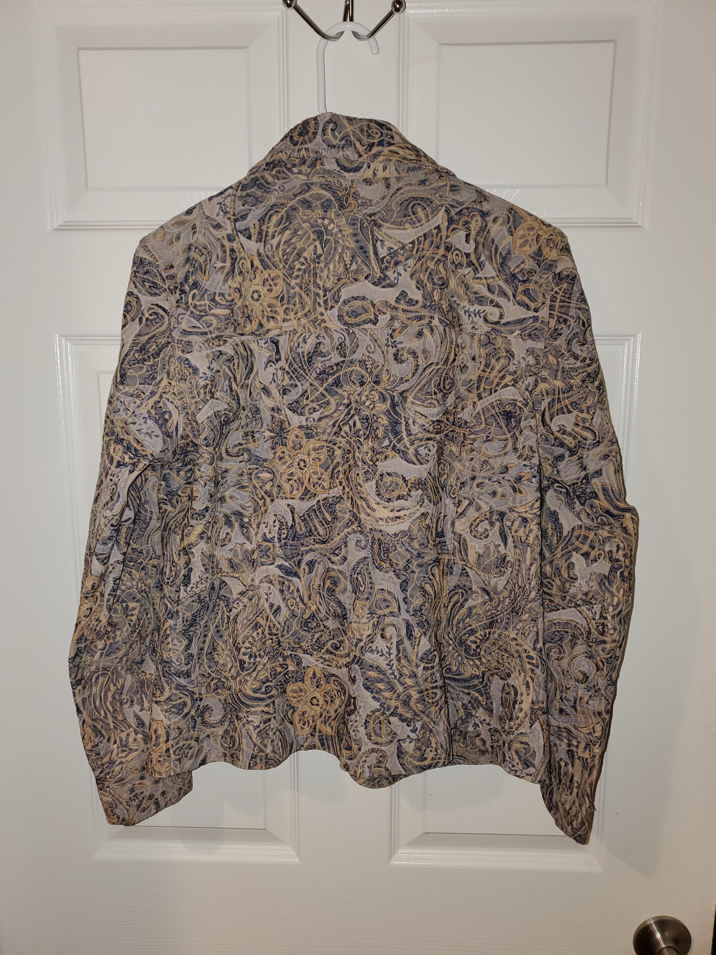 Vintage Vintage Embroidered Lightweight Jacket *see description* Size S / US 4 / IT 40 - 6 Thumbnail