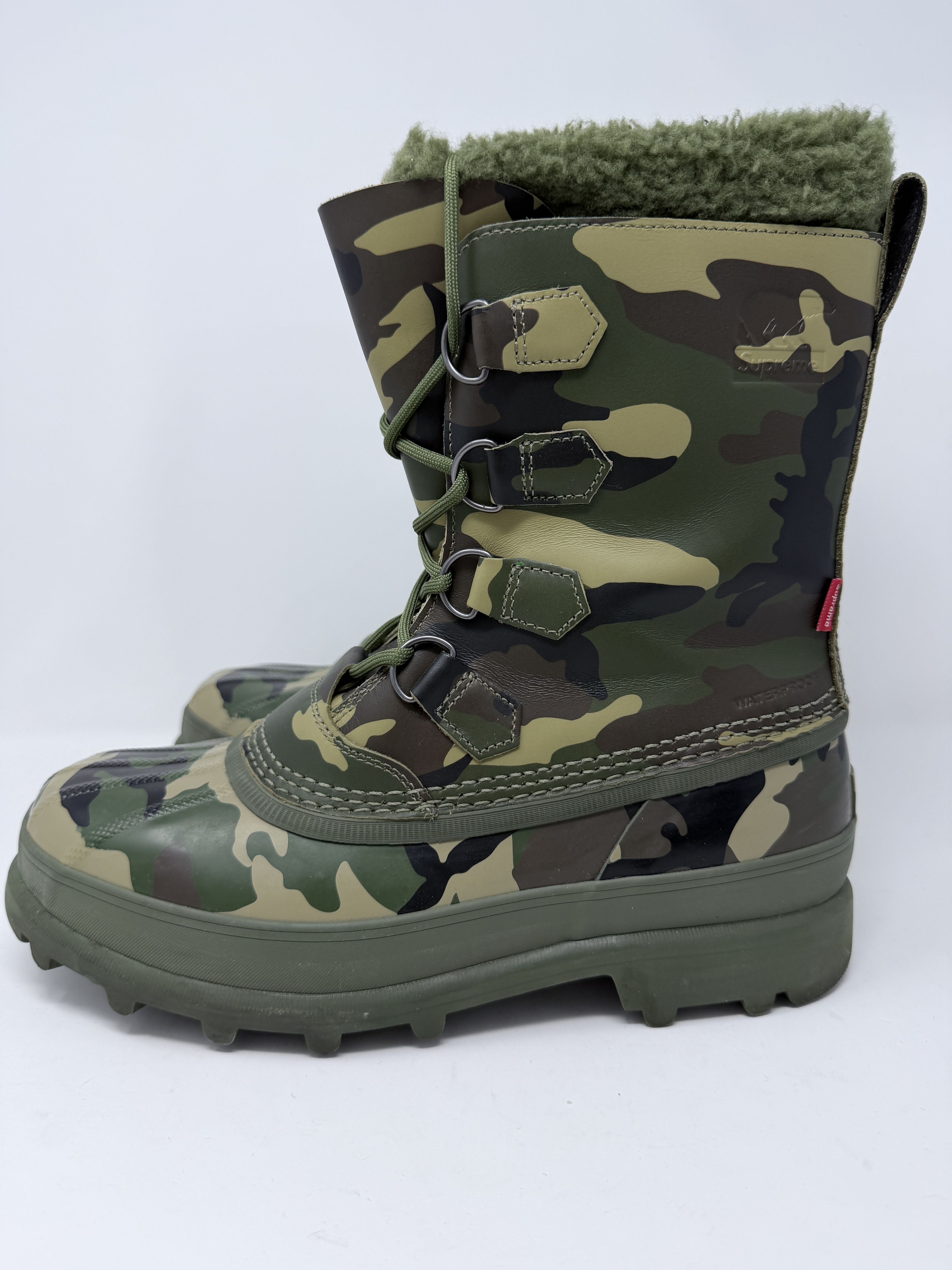 SOREL × Supreme Supreme Sorel Caribou Boots Green Camo Size US 8.5 / EU 41-42 - 4 Thumbnail