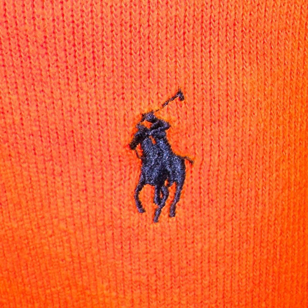 Polo Ralph Lauren Polo Ralph Lauren University Orange Estate Rib 1/4 Zip Sweat Size US M / EU 48-50 / 2 - 4 Thumbnail