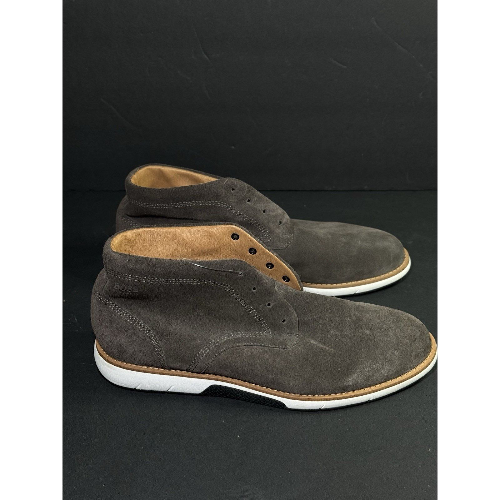 Hugo Boss Boss Hugo Boss Men's Size U.S. 9.5 E.U 42 Shoes Brown Size 42S - 3 Thumbnail