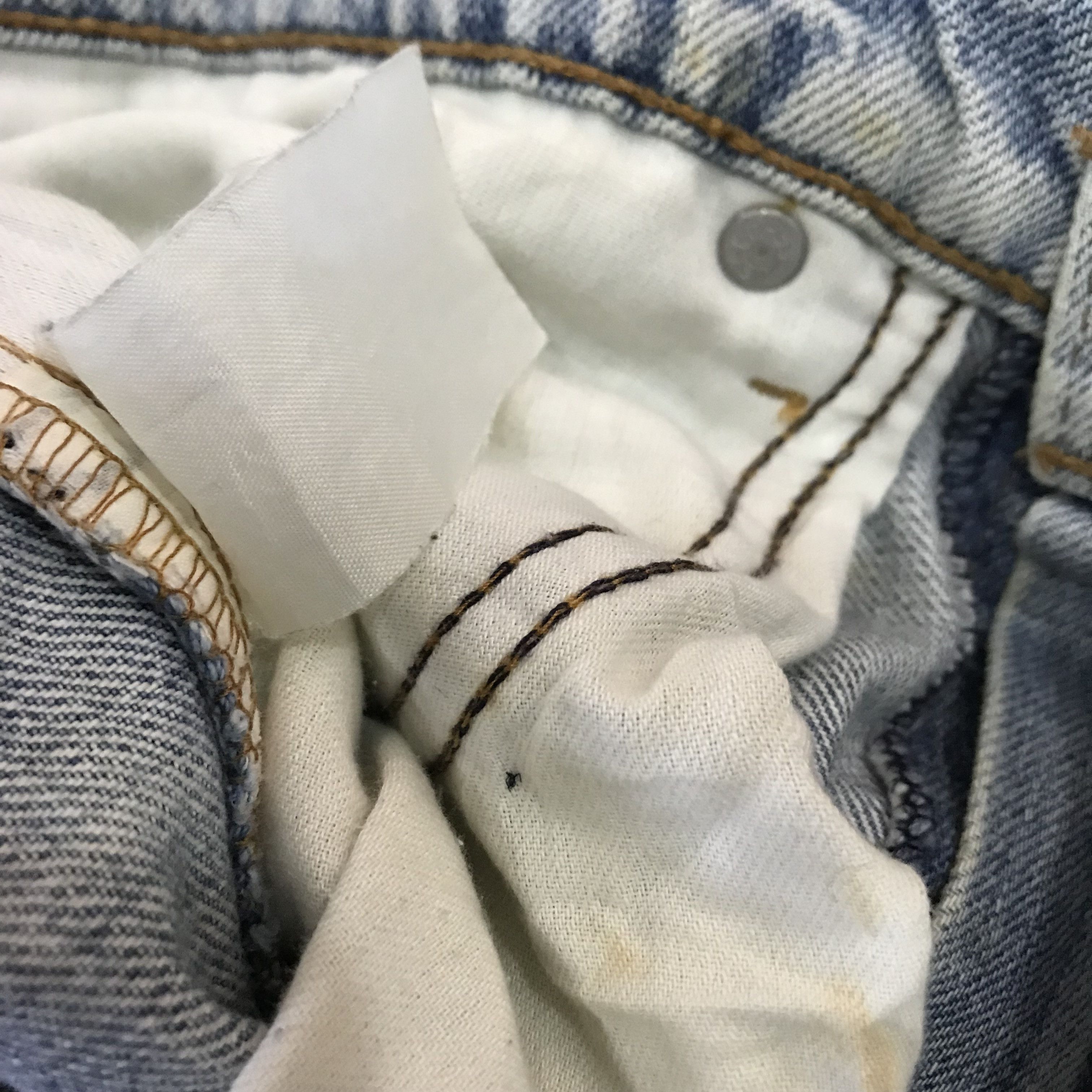 Levi's Vintage 90s Levi’s Jeans Light Wash Straight Leg Size US 30 / EU 46 - 17 Thumbnail