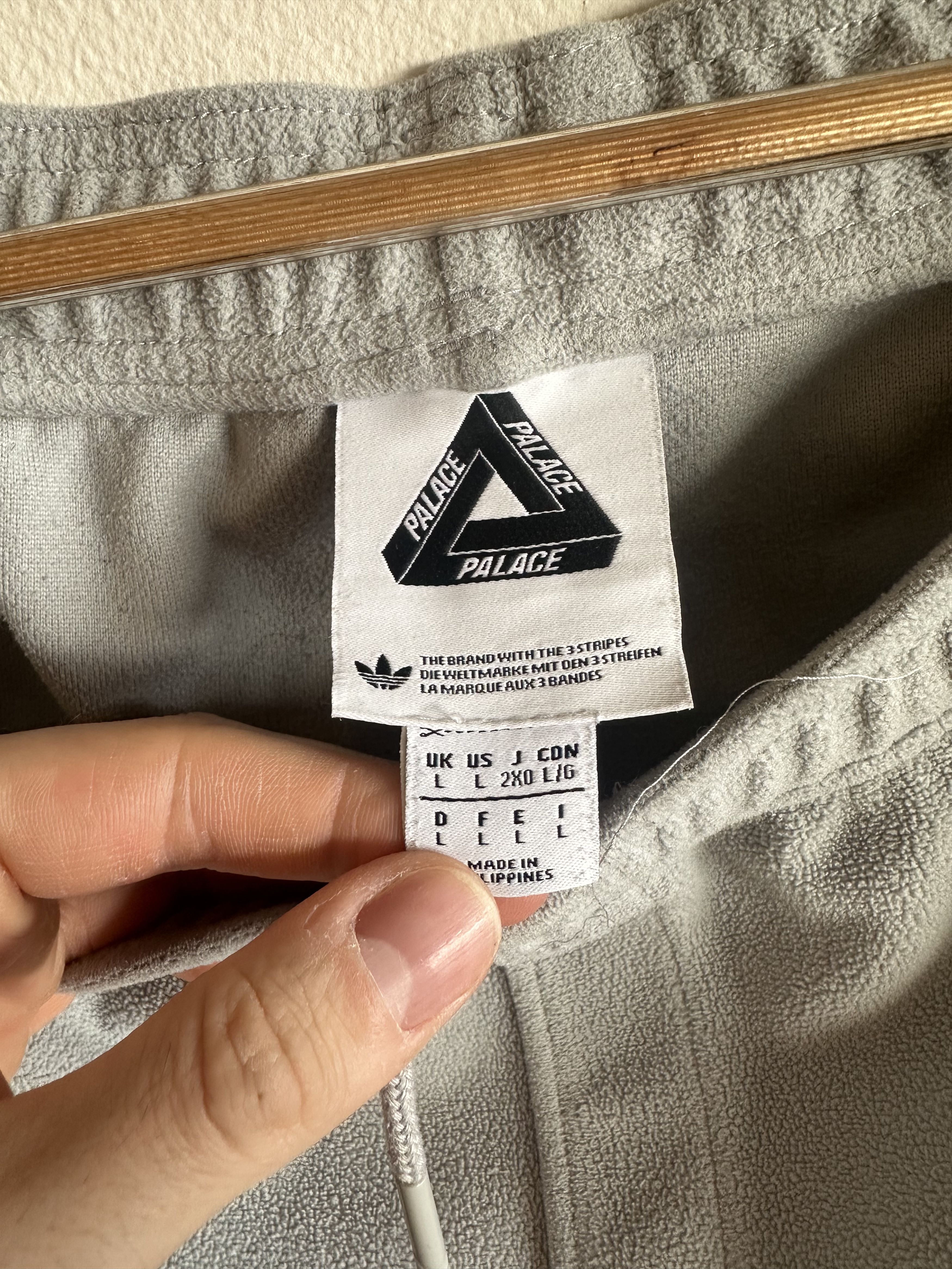 Adidas × Palace Palace Adidas Fleece Track Pants Size US 34 / EU 50 - 4 Thumbnail