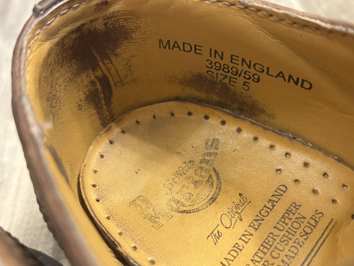 Dr. Martens Dr. Martens 3989 Wingtip Brogue Oxford - Made in England Size US 5 / EU 37 - 4 Thumbnail