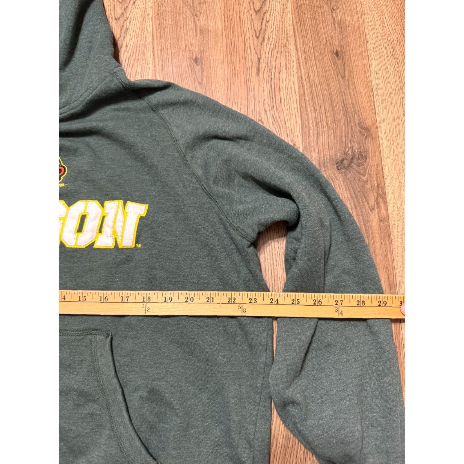 Champion VINTAGE Champion Hoodie Mens XL Green Pullover Oregon Ducks Football Size US XL / EU 56 / 4 - 7 Thumbnail
