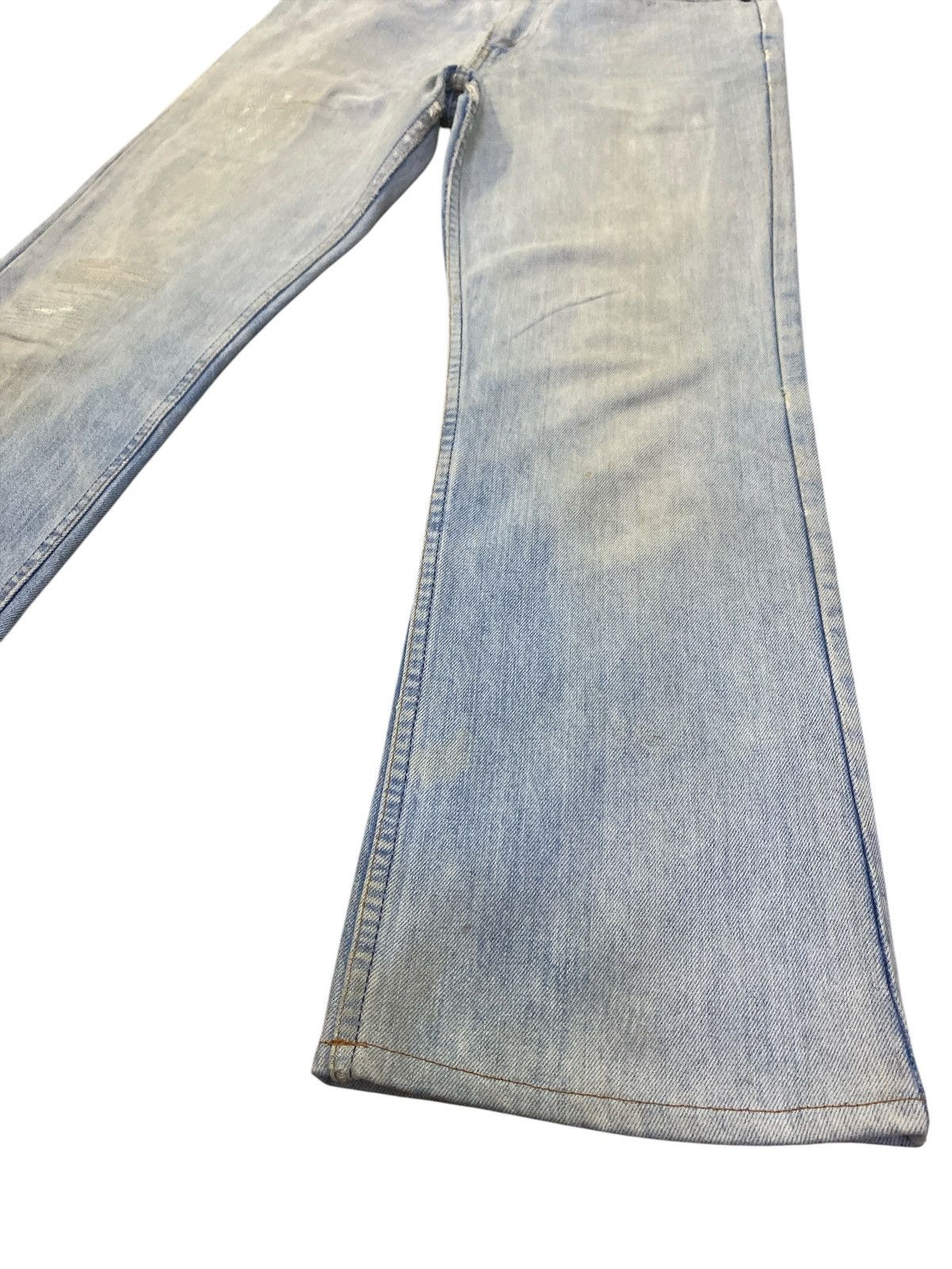 Levi's × Levi's Vintage Clothing × Vintage Vintage 70s Levi’s Jeans Orange Tab Button 8 Talon Zipper Size US 30 / EU 46 - 12 Thumbnail
