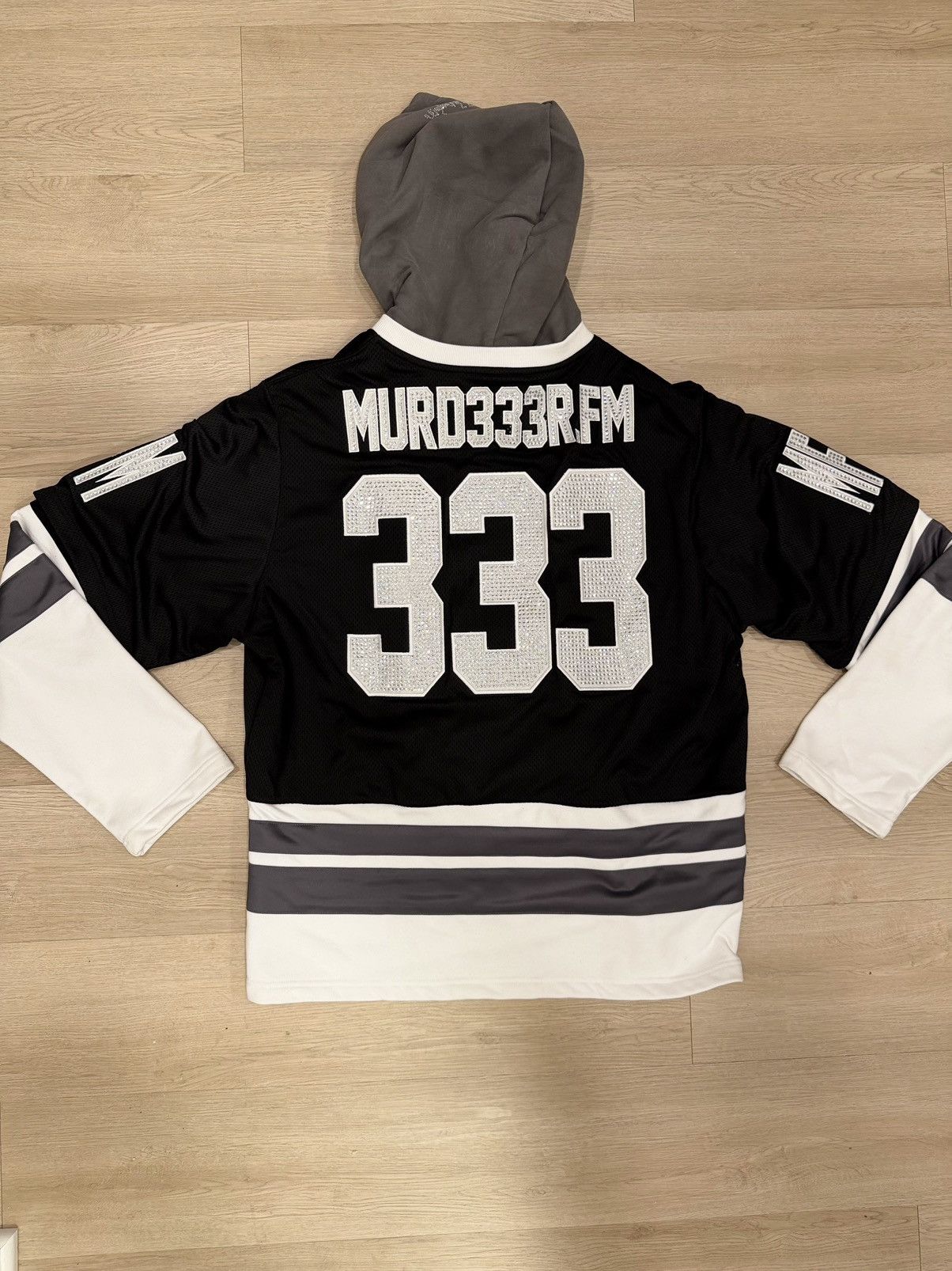 murd333r.fm Murd333r.fm IC333 Hoodie LA Jersey Gold Kard Exclusive Size US XL / EU 56 / 4 - 2 Thumbnail