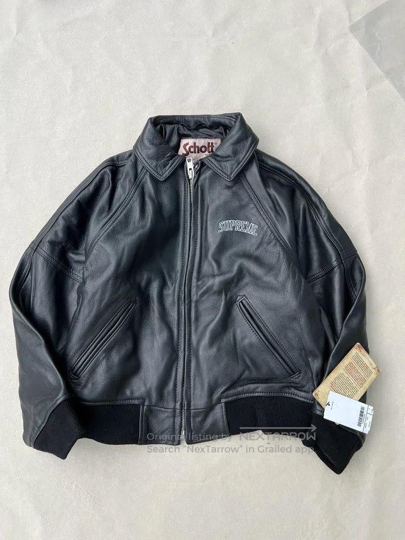 Schott Schott Co-branded leather jacket Size US S / EU 44-46 / 1 - 1 Thumbnail