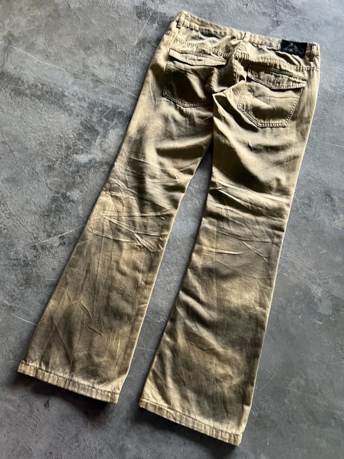 If Six Was Nine Flared roshell waxed denim dirty style japanese jeans Size US 34 / EU 50 - 20 Thumbnail
