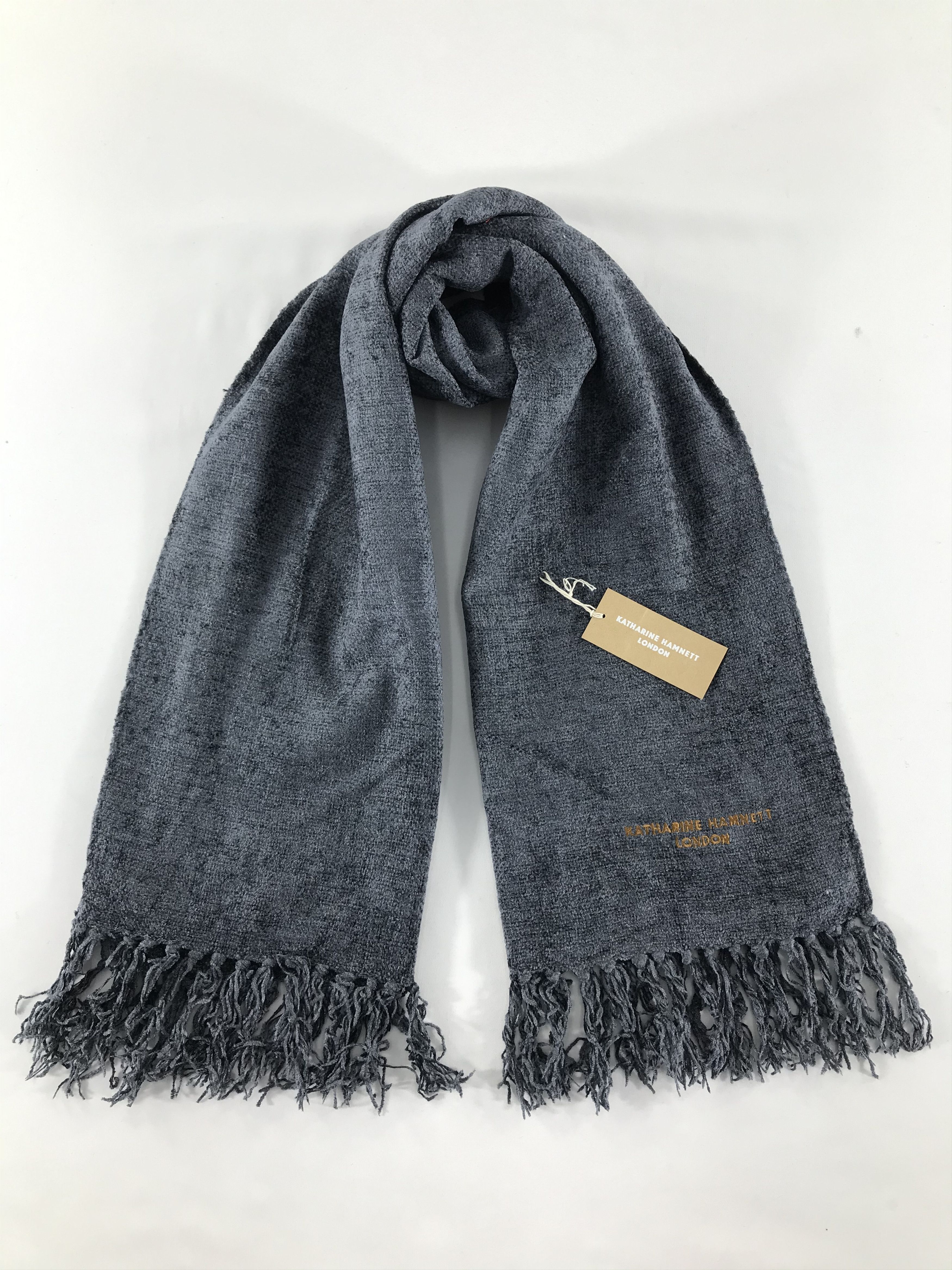 Katharine Hamnett London Vintage Katharine Hamnett Scarf/Muffler/Neckwear MF1649 Size ONE SIZE - 1 Thumbnail