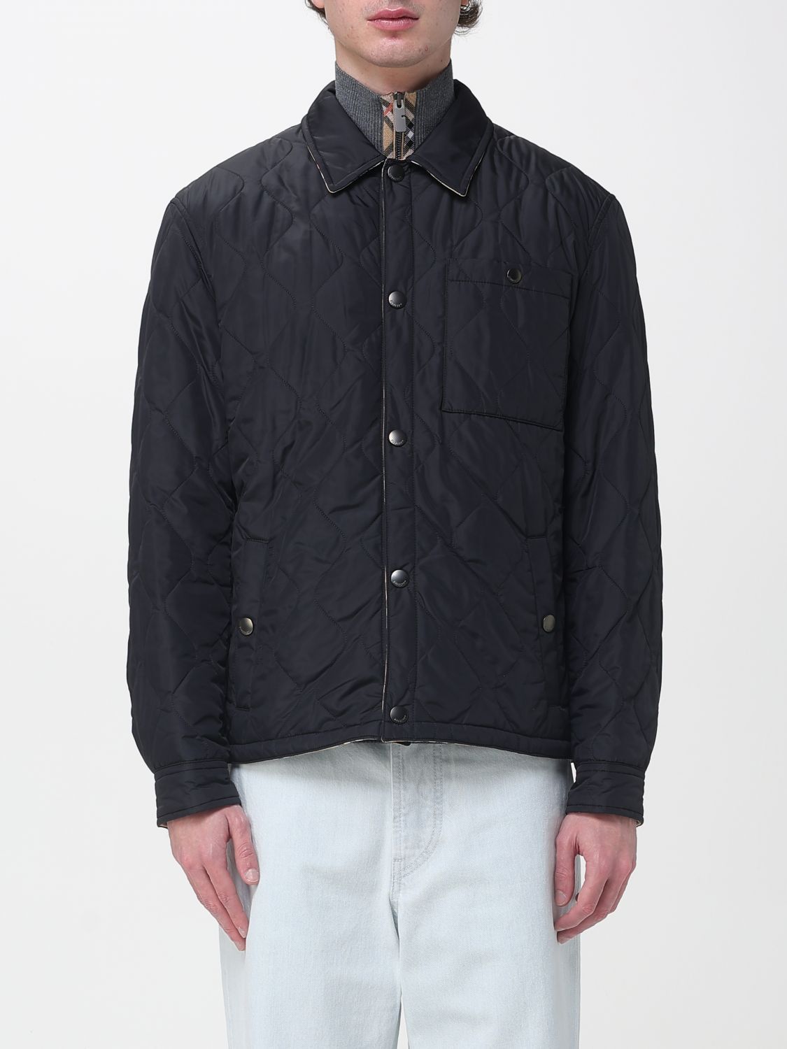 Burberry Burberry Jacket Men Black Size US S / EU 44-46 / 1 - 1 Thumbnail
