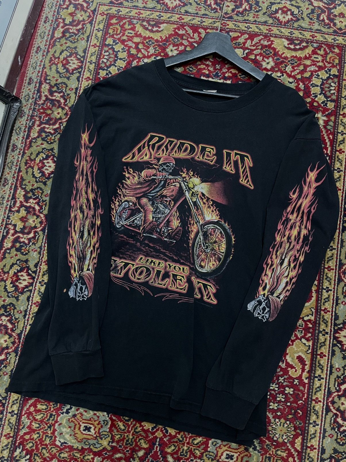 Harley Davidson Ride it long sleeve ⛓️🔥 Size US L / EU 52-54 / 3 - 2 Thumbnail