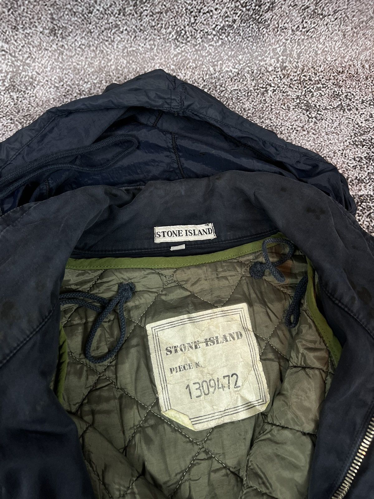ジャケット・アウター STONE  N-2B Navy sizeS STONE ISLAND N-2B Navy sizeS