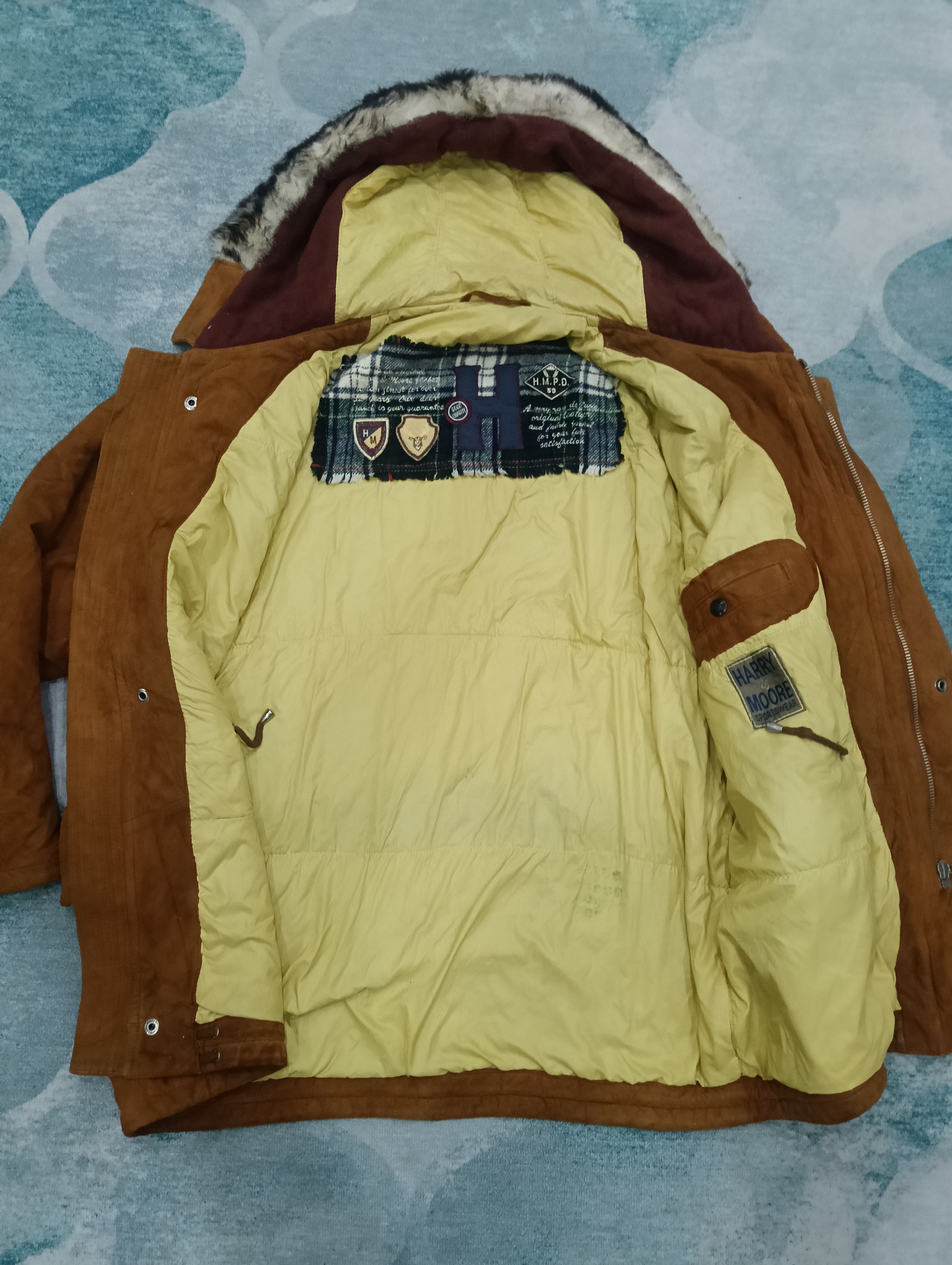 Leather Vintage Harry&Moore Jacket Size US XXL / EU 58 / 5 - 7 Thumbnail