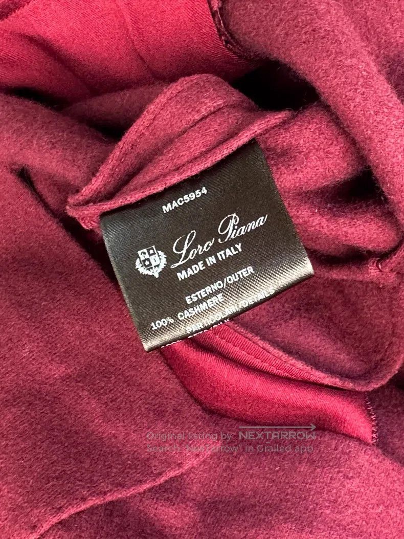 Loro Piana Loro Piana Burgundy Shirt Dress Size XS / US 0-2 / IT 36-38 - 4 Thumbnail