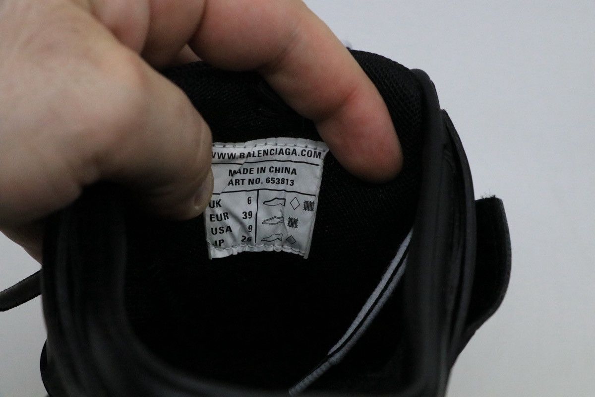 Balenciaga Balenciaga Track Mule Black Backless Track Sneaker Size 39 Size US 8.5 / EU 41-42 - 11 Thumbnail