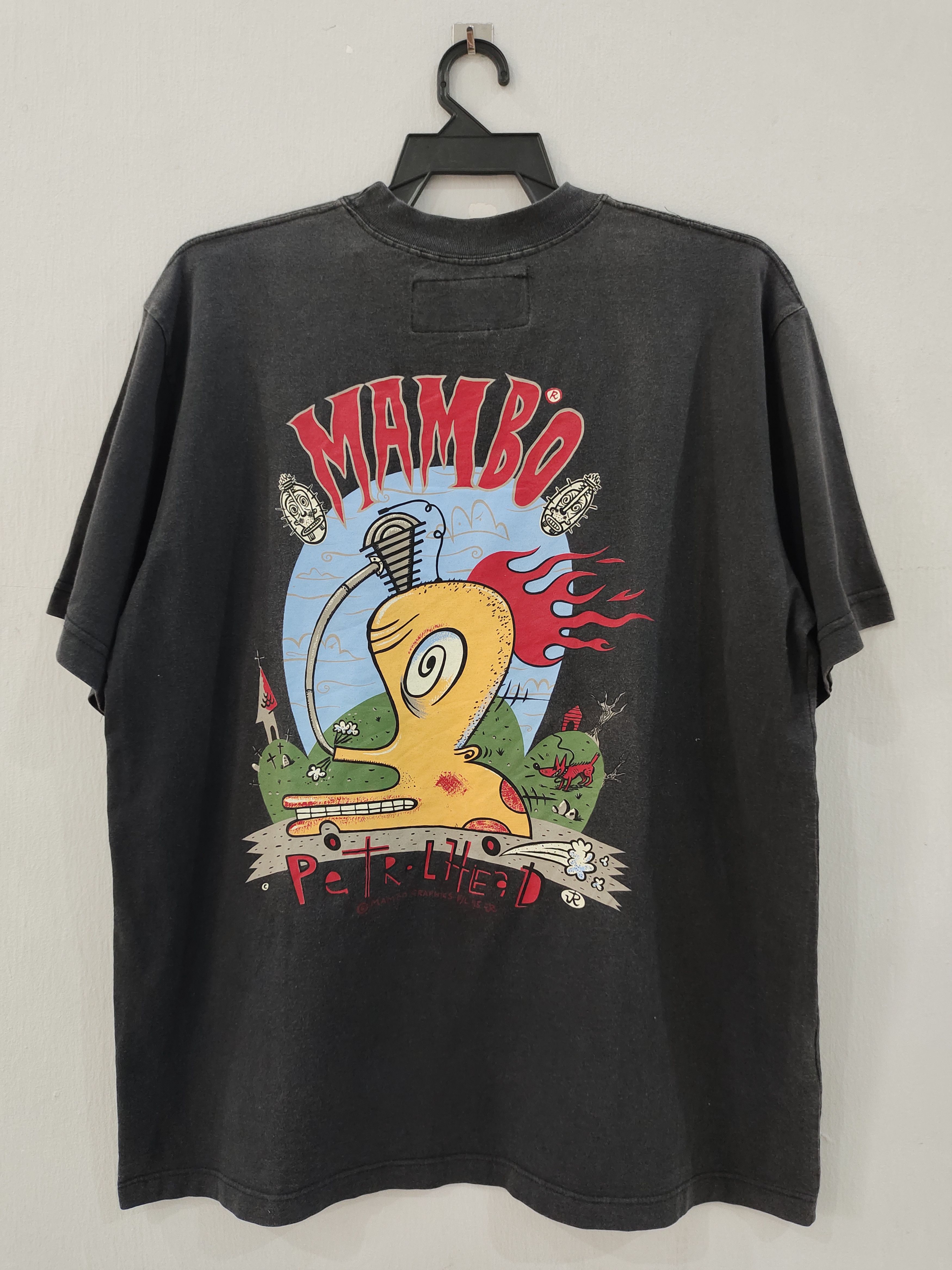 Mambo × Vintage Vintage 90s Mambo Art Snill Animal Tee Size US L / EU 52-54 / 3 - 1 Thumbnail