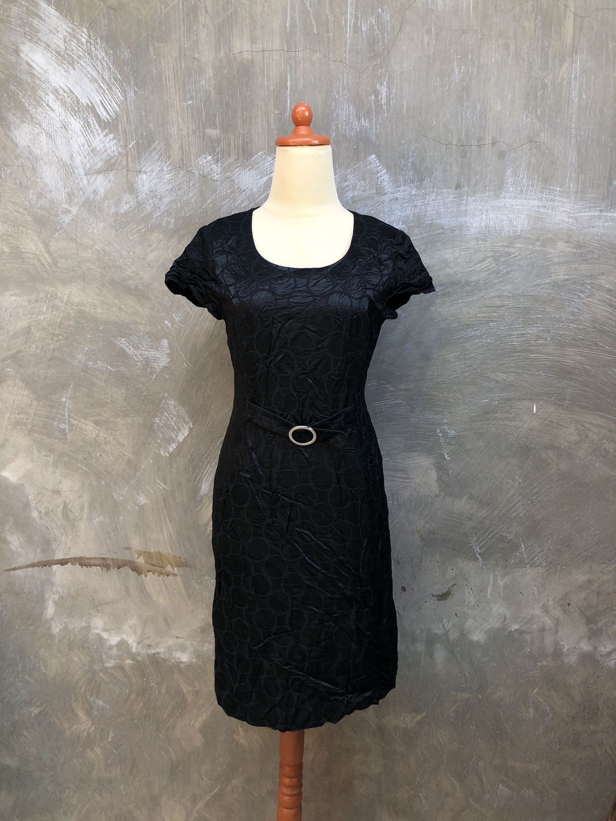 Courreges Courreges Midi Black Dress Size XS / US 0-2 / IT 36-38 - 1 Thumbnail