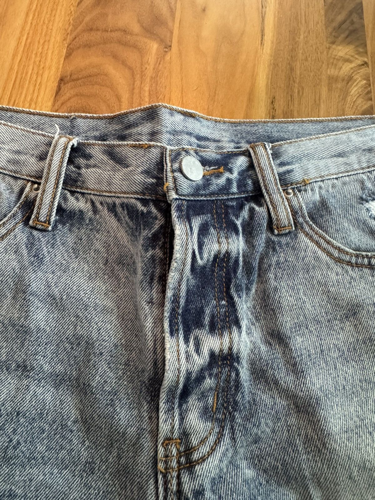 MNML Custom Dior Logo Rug Jeans Size US 30 / EU 46 - 5 Thumbnail