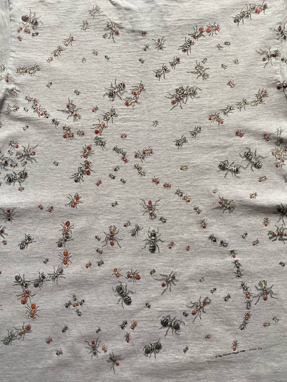 Japanese Brand × Vintage VINTAGE 1996 ANT ALL OVER PRINT T SHIRT RARE Size US M / EU 48-50 / 2 - 9 Thumbnail