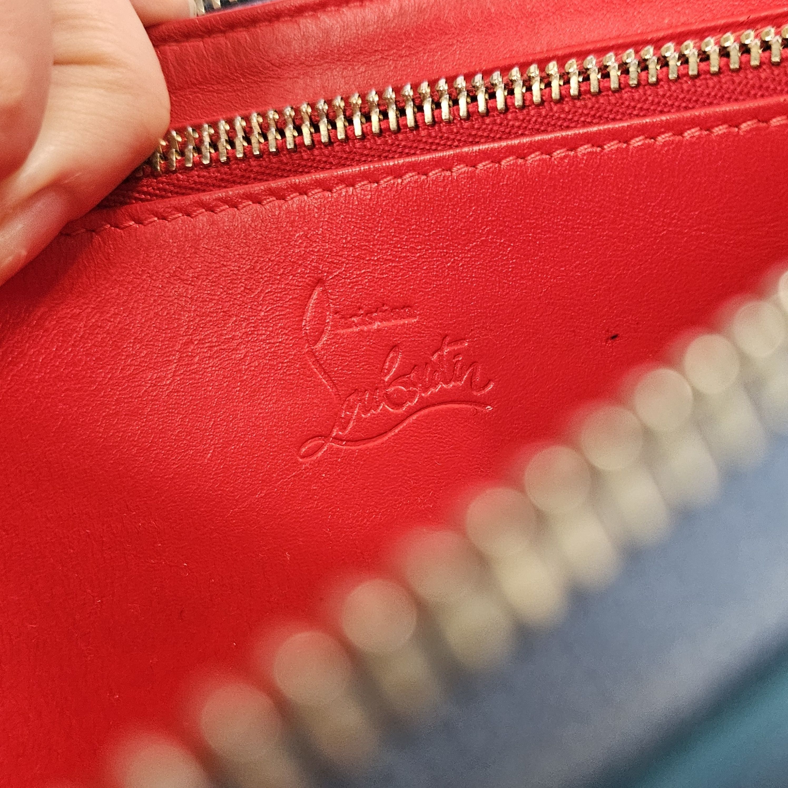 Christian Louboutin Christian Louboutin Ocean Blue Panettone Long Wallet w/ Box Size ONE SIZE - 9 Thumbnail