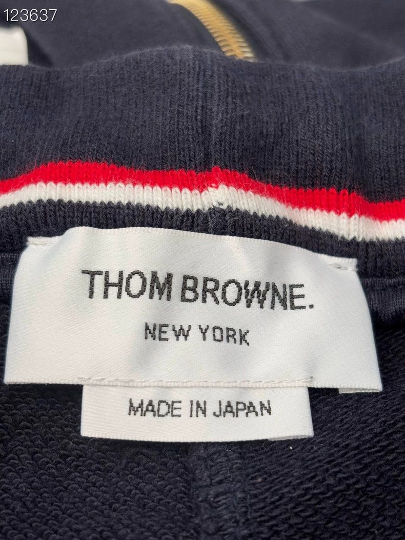 Thom Browne Thom Browne Zippered hooded jacket Size US XS / EU 42 / 0 - 7 Thumbnail