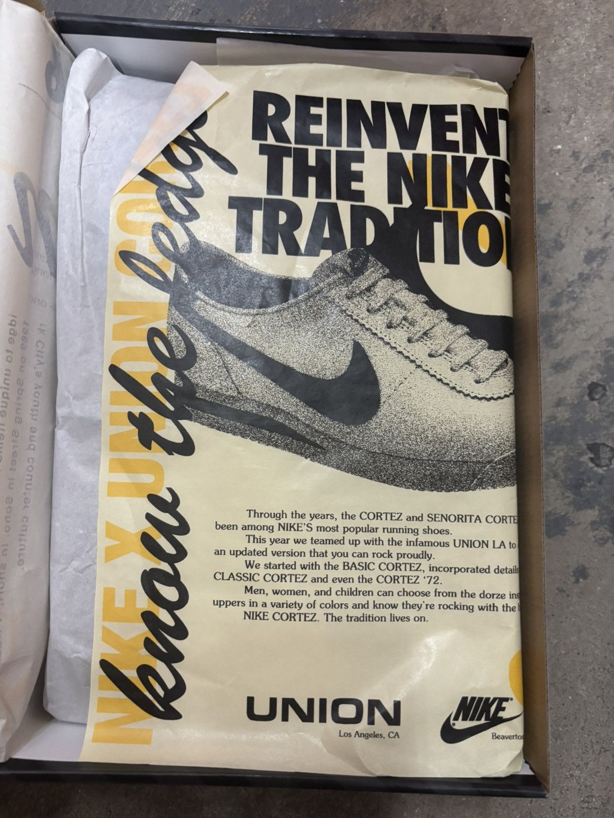 Other Union x Nike Cortez SP Size US 11.5 / EU 44-45 - 6 Thumbnail