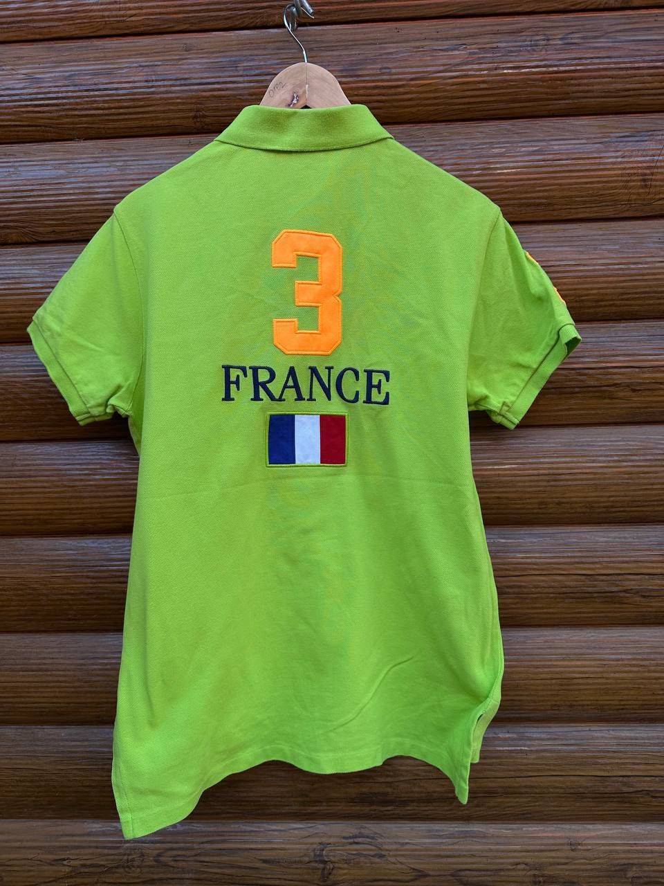 Polo Ralph Lauren × Ralph Lauren × Vintage Polo Ralph Lauren France Chief Keef Style Polo Shirt Vintage Size US M / EU 48-50 / 2 - 3 Thumbnail