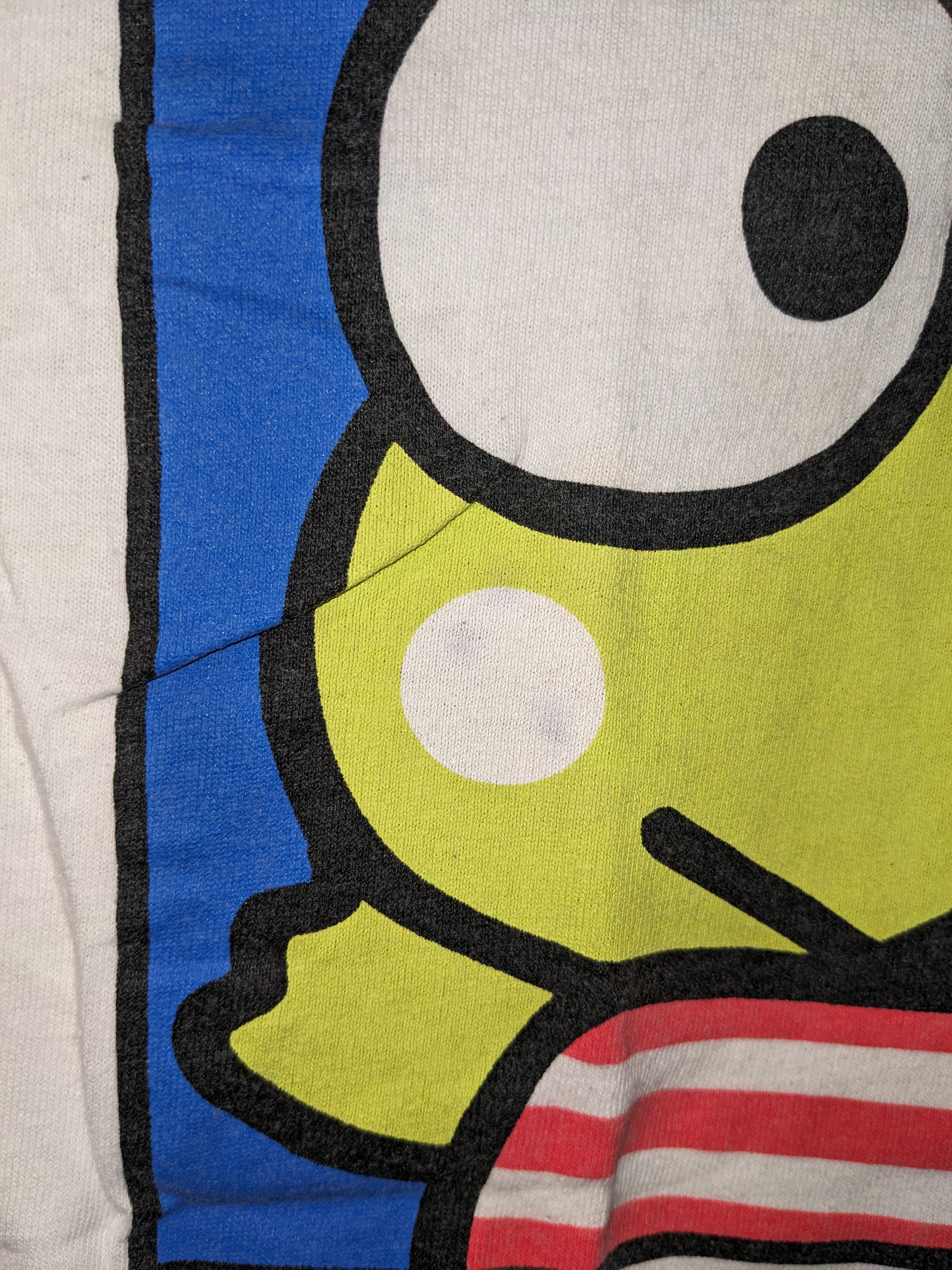 Gildan Keroppi Hello Kitty San Rio White Small T-Shirt Size US S / EU 44-46 / 1 - 4 Thumbnail