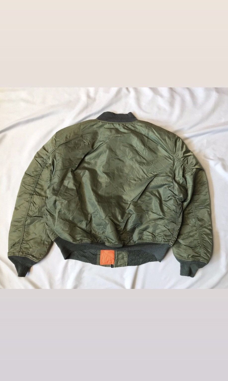 Alpha Industries × Vintage VINTAGE 70s RIOT ALPHA BOMBER JACKET Size US L / EU 52-54 / 3 - 7 Thumbnail