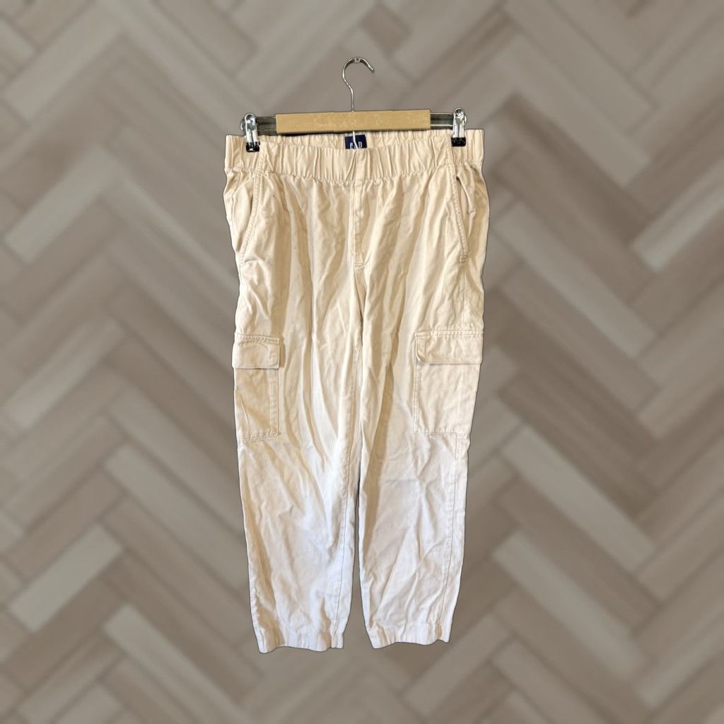 Gap Gap Womens Cargo Pants Khaki Brown Size M Regular Pull-on Size 32" / US 10 / IT 46 - 1 Thumbnail