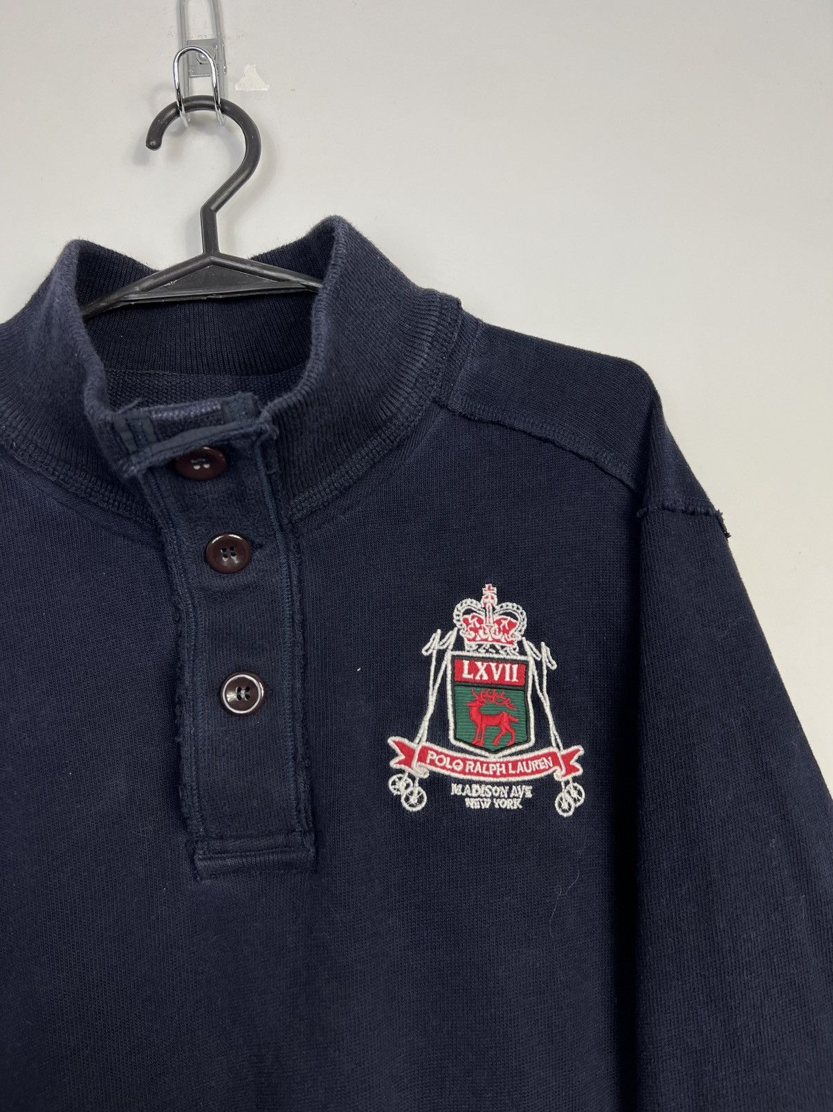 Polo Ralph Lauren BluzPolo Ralph Lauren New York LXVII Vintage 90’s Size US L / EU 52-54 / 3 - 2 Thumbnail