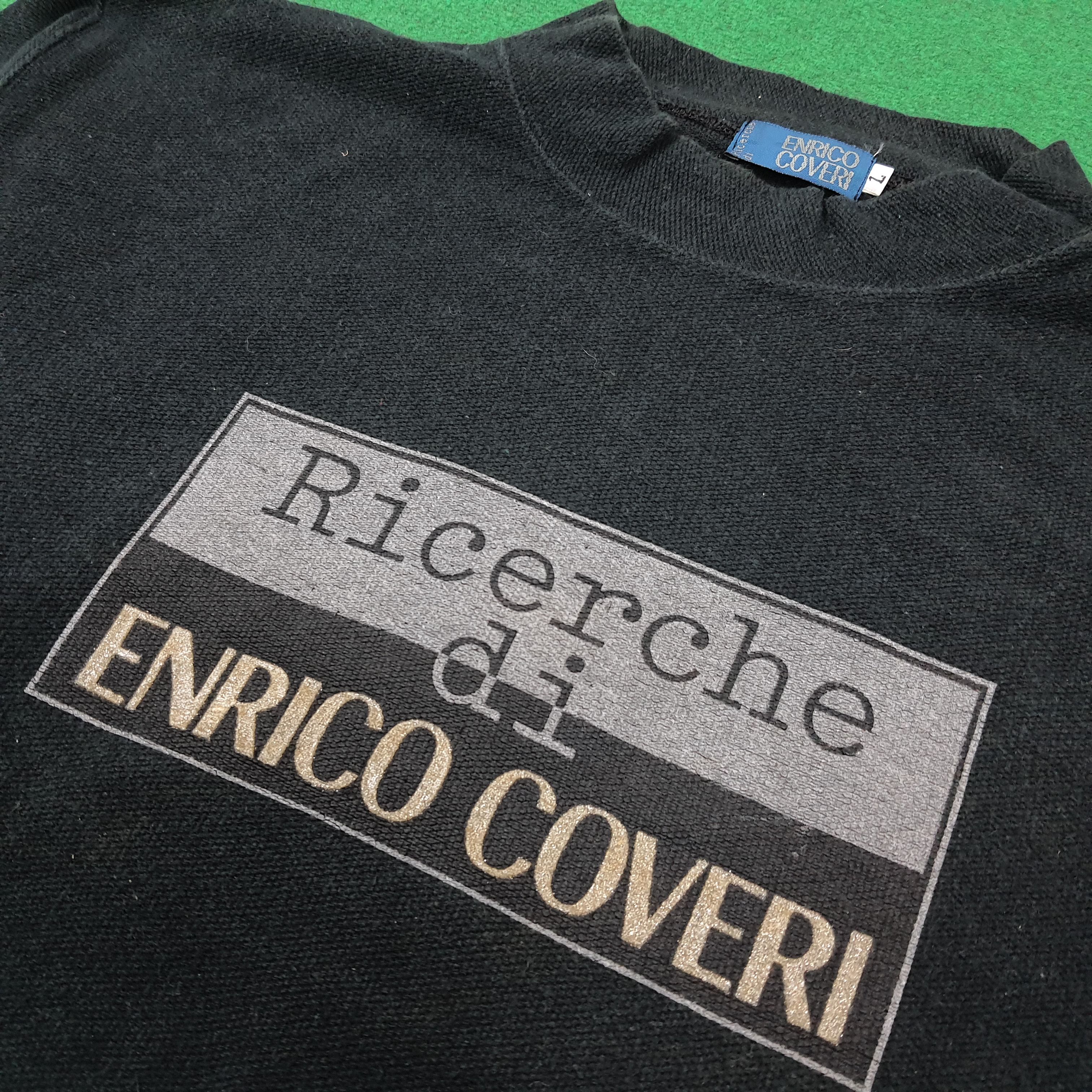 Enrico Coveri Vintage Ricerche di Enrico Coveri Mock Neck Pullover C289N19 Size US L / EU 52-54 / 3 - 2 Thumbnail