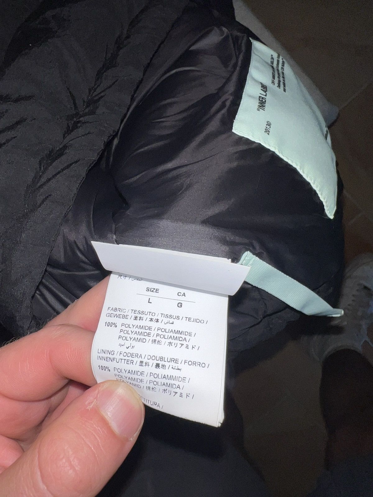 Off-White Off White “Down Jacket” Size US L / EU 52-54 / 3 - 6 Thumbnail