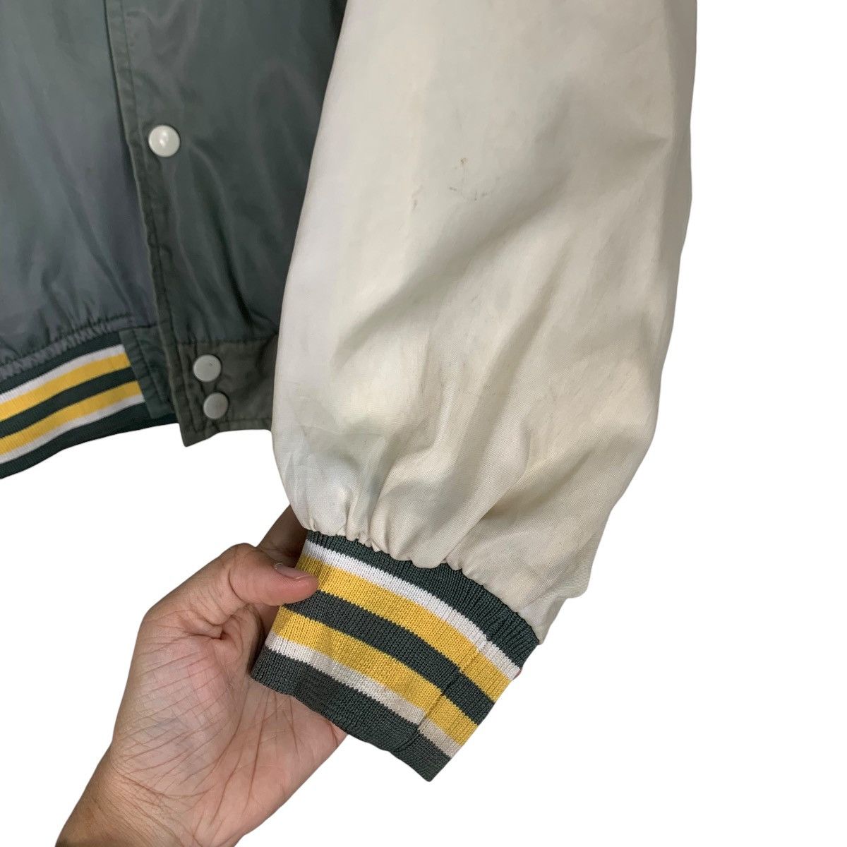 Vintage OAKSLEAF Suntory Aroma Green Coach Jacket #1049-C47 Size US M / EU 48-50 / 2 - 11 Thumbnail